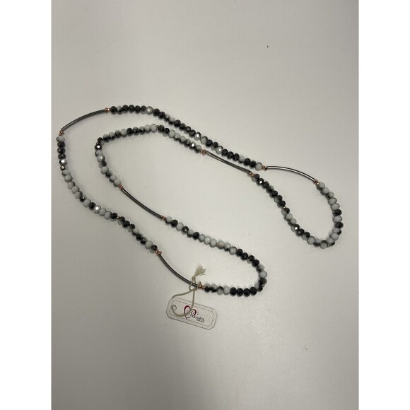 Nakamol Chicago Beaded Stretch Bracelet Necklace New - Picture 5 of 11